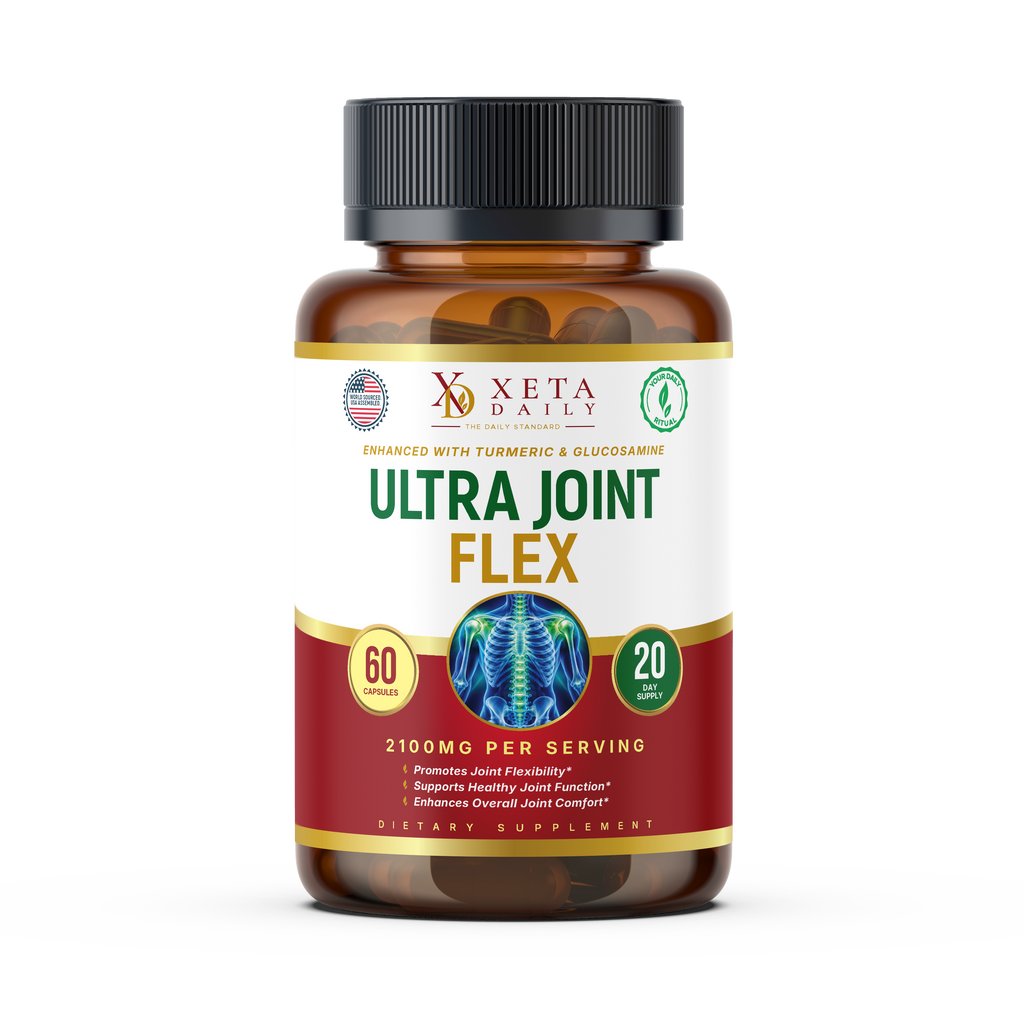 Ultra Joint Flex 2100mg – Glucosamine, Chondroitin, MSM & Turmeric (60 Capsules)