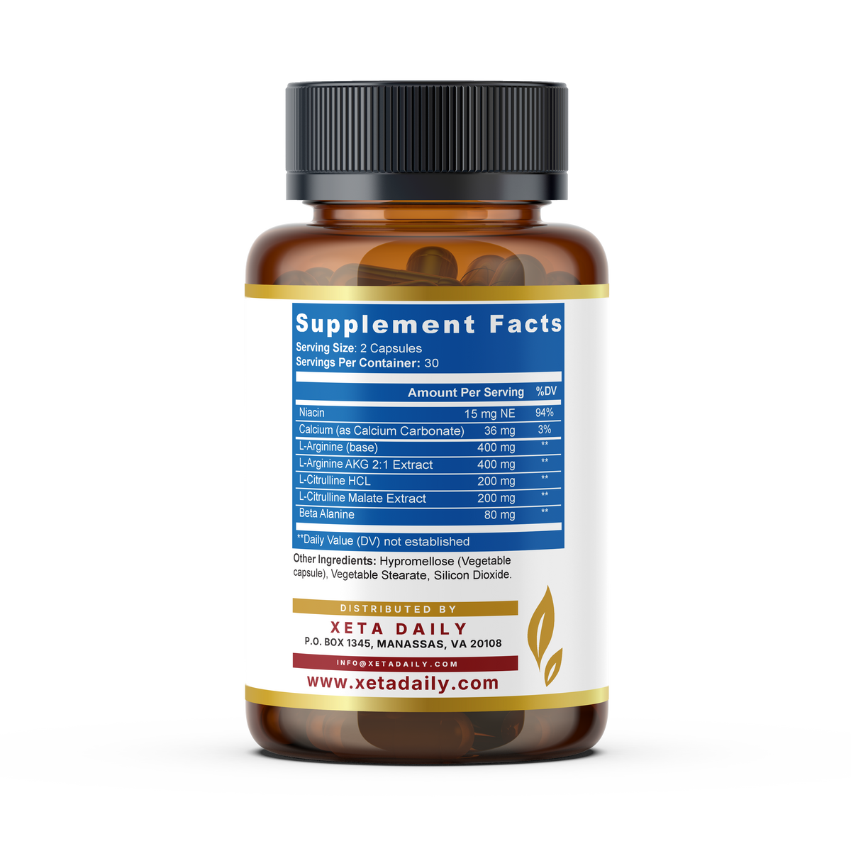 Advanced L-Arginine Plus 1,280mg | Circulation & Muscle Pump Support