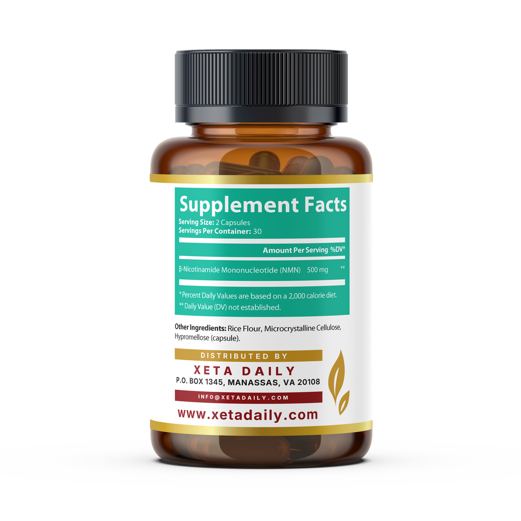 NMN | Overall Wellness & Cellular Skin Support (60 Capsules)