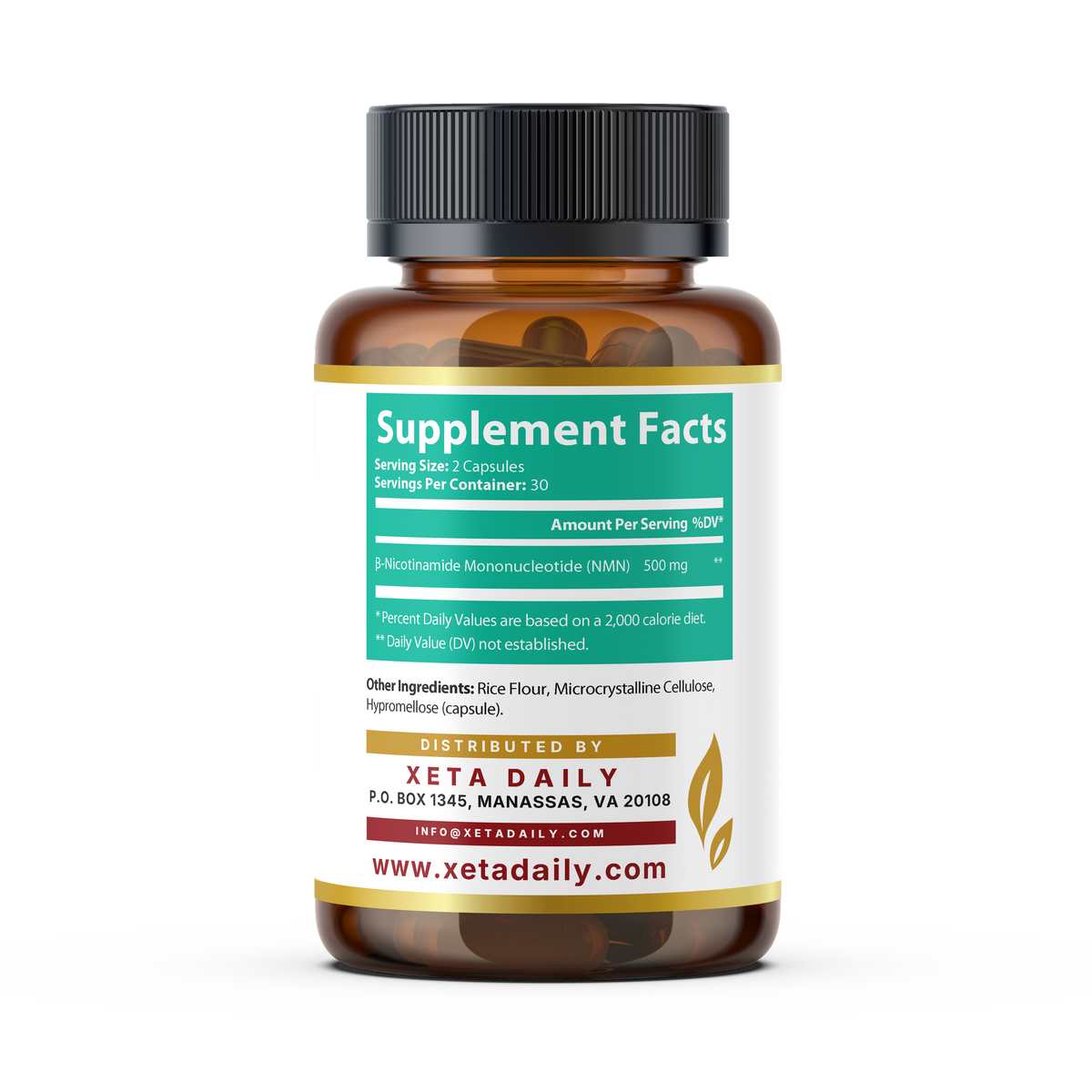 NMN | Overall Wellness & Cellular Skin Support (60 Capsules)