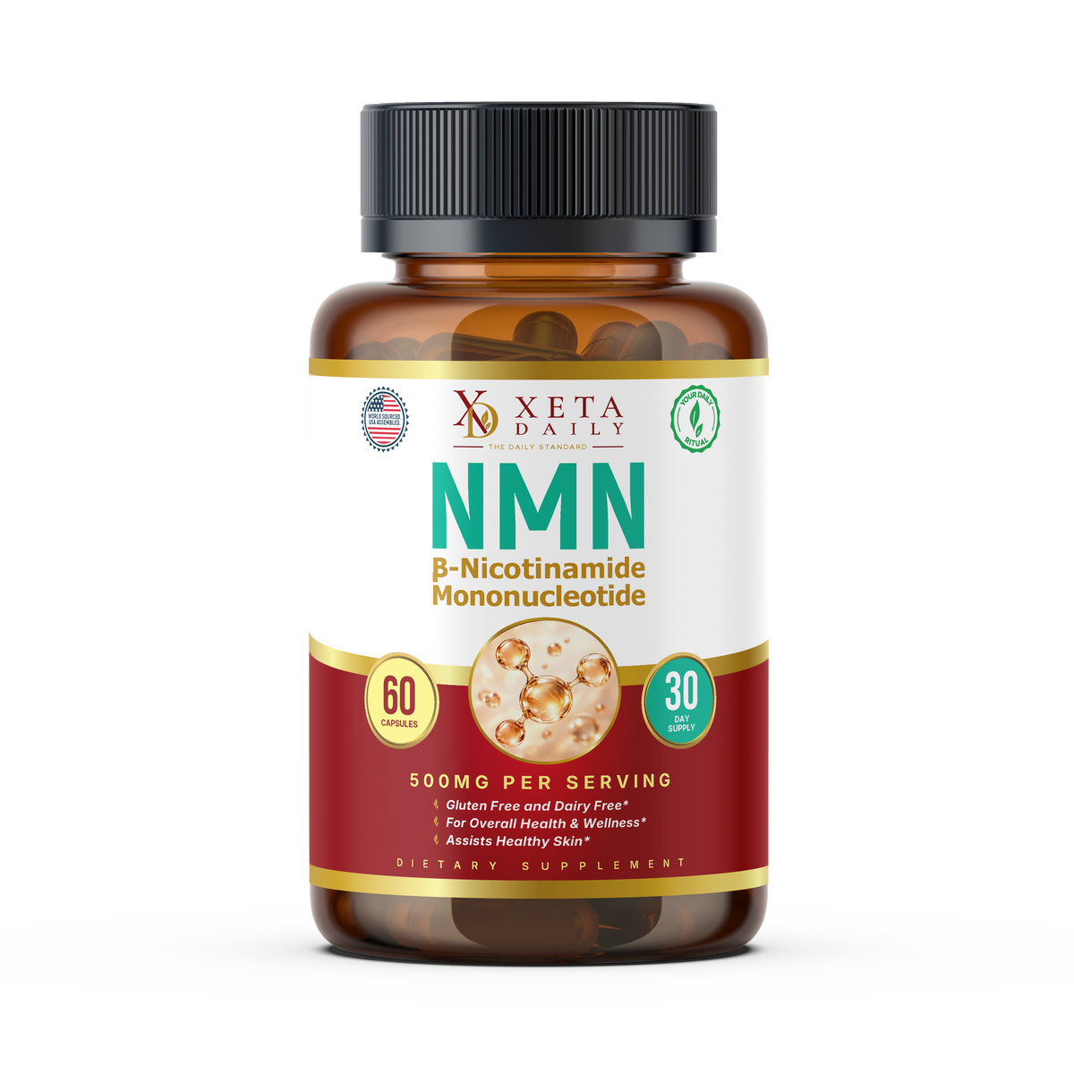 NMN | Overall Wellness & Cellular Skin Support (60 Capsules)