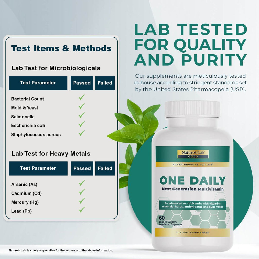 Nature's Lab Gold One Daily Multivitamin