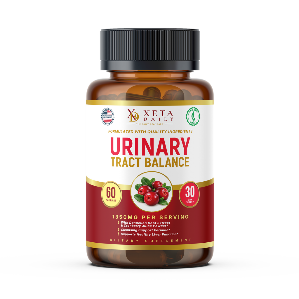 Urinary Tract Balance – 1,350mg D-Mannose & Cranberry (60 Veggie Capsules, 30-Day Supply)